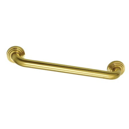Kingston Brass DR214167 16-Inch x 1-1/4-Inch O.D Grab Bar, Brushed Brass DR214167